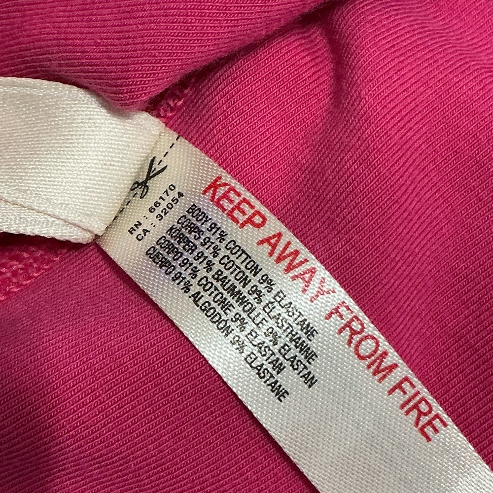 ANTHROPOLOGIE The LyreBird CottonCloud Asymmetric Cutout Bralette M Hot Pink NWT - Picture 9 of 10
